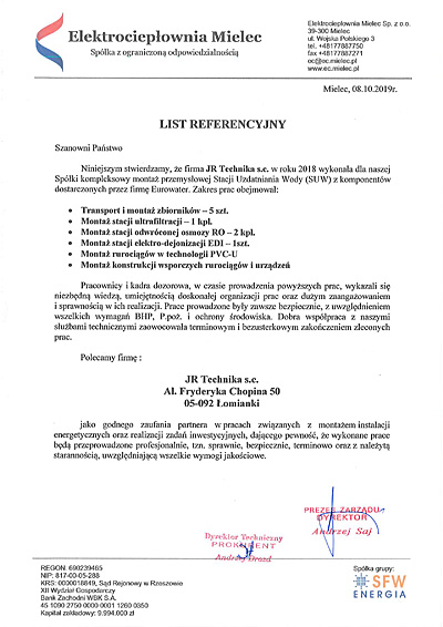 Elektrociepłownia Mielec Sp. z o.o.